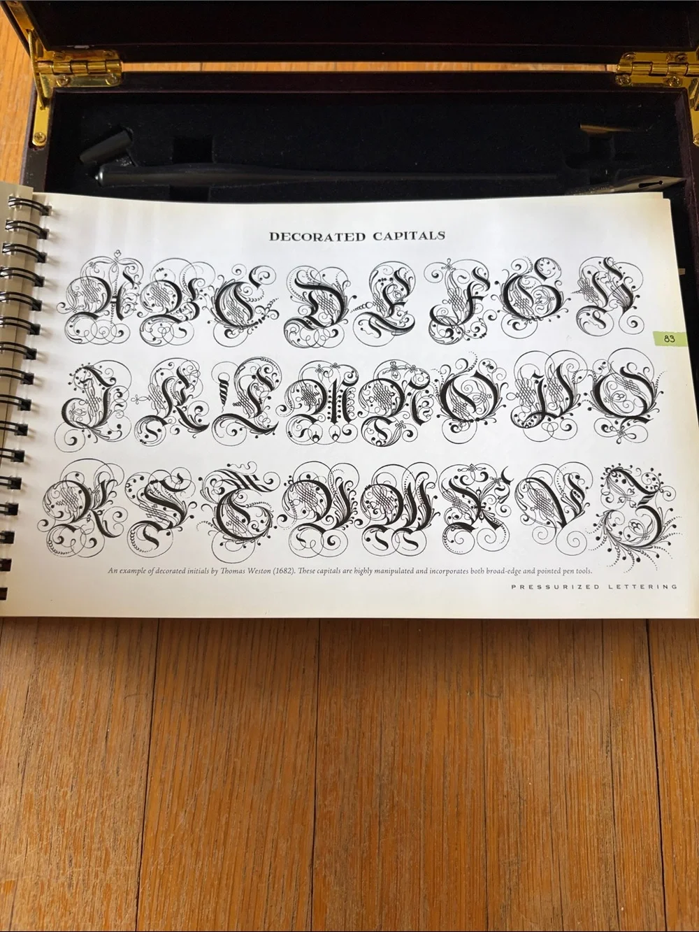Speedball CALLIGRAPHY Set Pens TIPS AND Book